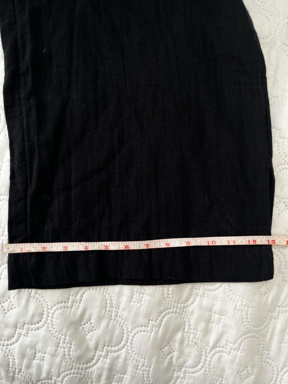 Old Navy High-Waisted Crinkle Gauze Super Wide-Leg Pants In Jack Black Size M - Picture 7 of 16